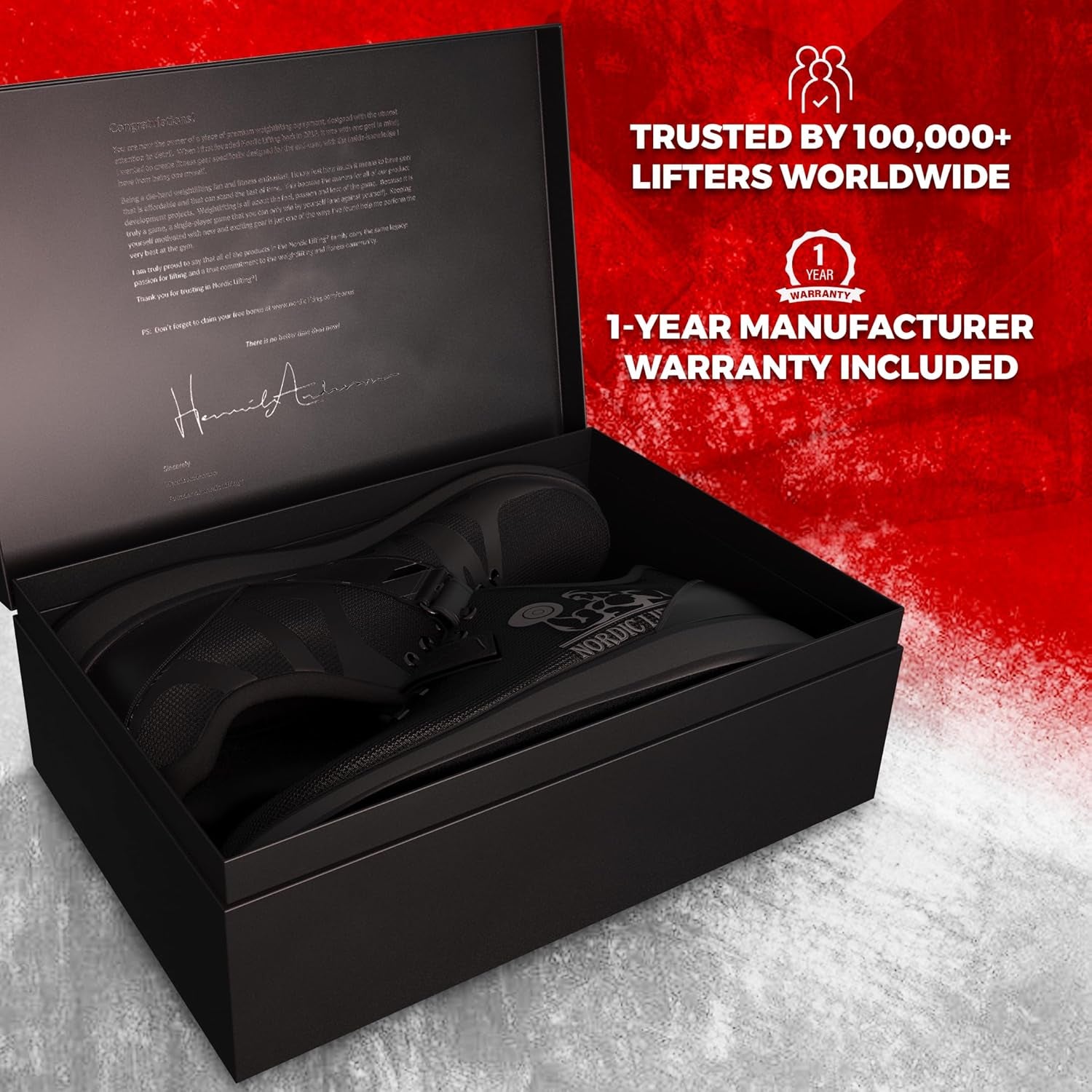 Powerlifting Shoes for Heavy Weightlifting - Men'S Squat Shoe - MEGIN